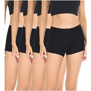 Mutande Boxer Donna Culotte In Cotone - Pacco Da 4, Cavallo In Cotone, Comode E Traspiranti - Foto 14