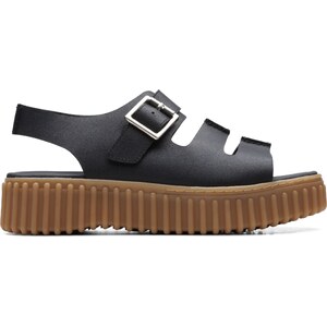 Sandali Donna BORN Inlet - Pelle Scamosciata Nero, Taglia 39 - Fatti A Mano Opanka - 4