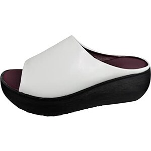 TDEOK Fischmaul - Sandali da donna con zeppa, sandali estivi da donna