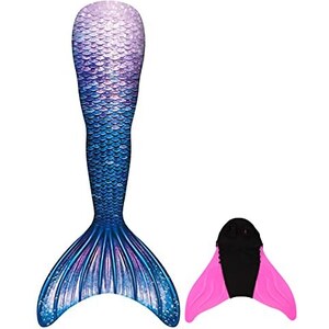 Coda da sirena con monopinna Rainbow e Bikini