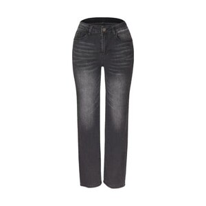 Liang Rou Pantaloni Donna Gamba Larga - Vita Alta Con Tasche - Yoga, Lounge, Casual - Colore Unico