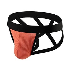 SLIP BIKINI DA Uomo Lingerie Ghiaccio Seta Tanga Perizoma Foro - Foto 4