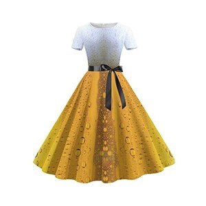 Dorjuli Abito Medievale Da Donna, In Stile Gotico, Stile Retrò, Lolita - Foto 5