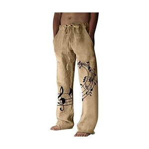 Pantaloni Uomo Larghi In Tessuto Leggero - Estivi E Comodi - Foto 9