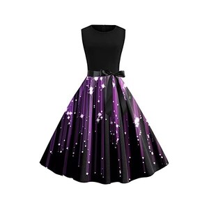 Abito Rockabilly Rosso A Pois Taglia 42: Vintage Cocktail Per Party, Estate, Senza Maniche