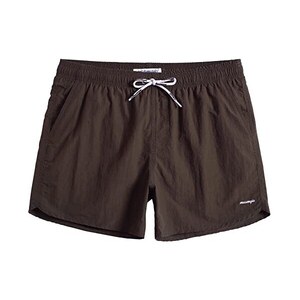 Pantaloncini Da Bagno Uomo MaaMgic A Asciugatura Rapida In Nylon – Bordeaux, Taglia XL, Con Tasche