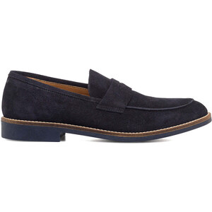 Mocassini da uomo Polden Moc in pelle scamosciata color salvia con