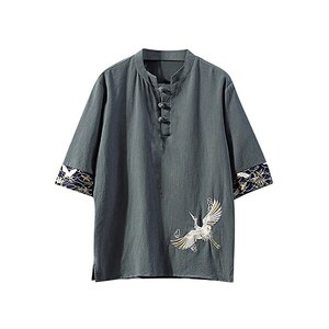 Camicia di Lino Bianca con Pantaloni di Lino Marroni