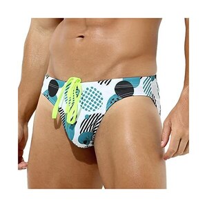 Slip De Bain Dondup Homme - Collection Printemps/Été 2012 - Bleu, Polyamide/Elasthanne - Neuf Avec étiquettes