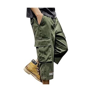 Pantaloni Cargo Bambini Csqtongan - Comodi Con Vita Elastica E Tasche Multiple, 98% Cotone - Foto 5