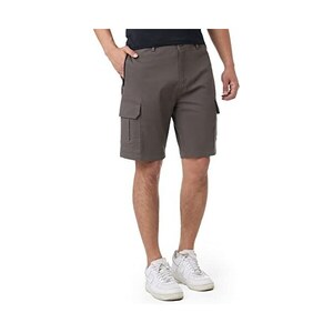 Pantaloncini Cargo Uomo ZOXOZ - 6 Tasche, Vita Elasticizzata, Cotone-Lino