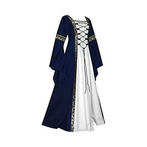 Abito da donna gotico vittoriano Stile medievale rinascimentale Costume