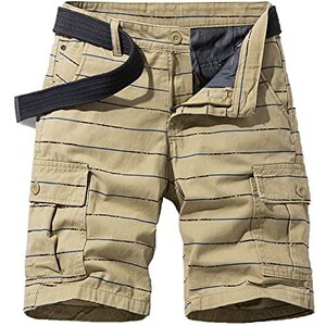 Pantaloncini Cargo Uomo Trekking - Leggeri, Elastici E Ad Asciugatura Rapida - Ideali Per Escursionismo, Pesca, Golf - Foto 11