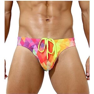 Costume Da Bagno Uomo CASEY KEVIN - Slip In Nylon/Elastan, Coulisse Regolabile, Asciugatura Rapida