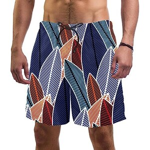 Eledobby Costume Da Bagno Da Uomo Tropical Padre E Figlio Costumi Da Bagno Coordinati Famiglia Pantaloncini Da Bagno Genitore Figlio Costume Da Bagno Estivo Abbigliamento Da Spiaggia Nero M 115973849 - Foto 6