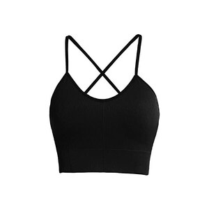 Reggiseno Sportivo Donna Imbottito - Senza Ferretto Per Yoga, Fitness E Allenamento - Foto 13