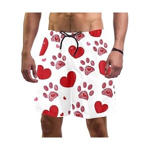 Floerns Pantaloncini Uomo Stampa Grafica Boho: Costume Da Bagno Con Vita A Coulisse