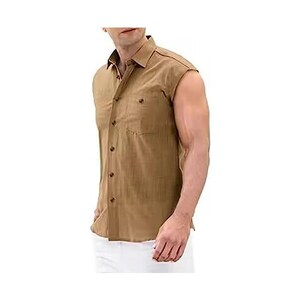 Camicia Uomo In Flanella LOGEEYAR - Maniche Corte Con Bottoni, Modello Lyndee, Taglia L