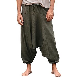 G4Free Pantaloni Donna A Gamba Larga Con Tasche: Pantaloni Yoga E Casual Elasticizzati Con Vita A V, Bianco Taglia L