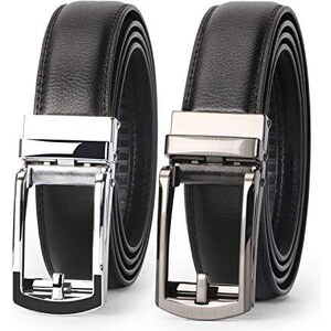 Cinture In Pelle Da Uomo Con Fibbia Automatica Cintura Formale Con - Foto 4