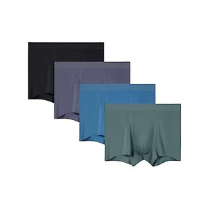 LvShen Lilo Stitch - Boxer Da Uomo Aderenti Alla Pelle, Morbido, Ad - Foto 9