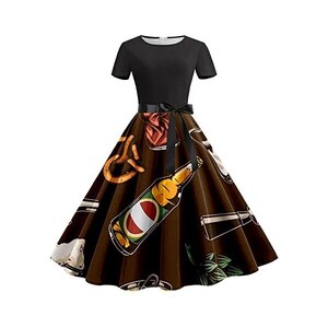 Bavarese Oktoberfest tradizionale camicetta Dirndl birreria all'aperto crop top in pizzo da donna | IT
