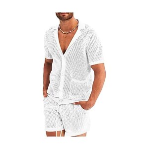 Generico Uomo Corte Camicia Uomo Estiva Camicia Estiva Uomo Camicia di