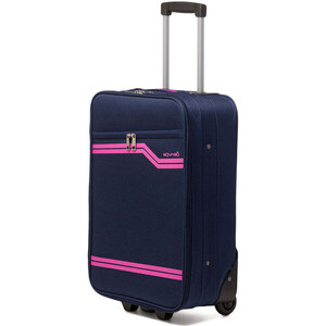 Trolley bagaglio a mano blu in tessuto Govago - 