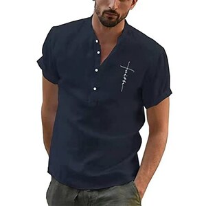 Camicia Estiva Uomo PJ PAUL JONES | Maniche Corte Con Bottoni | Tessuto Leggero Elasticizzato | Casual Chic - 6