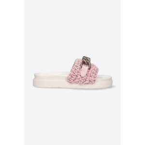 Colors Of California Slide Con Doppia Fascia In Glitter – Infradito Donna Leggere E Comode, Taglie 36-41