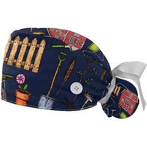 Paño Para La Cabeza Amoeba Satin Tam-o'-shanter Con Estampad | Meses Sin Interés - Foto 5