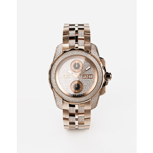 Montre Homme DOLCE&GABBANA TIME UOMO Vintage - Mouvement Quartz, Double Fuseau, Boîtier Aluminium - Occasion, état Excellent Et Fonctionne