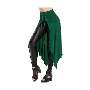 A-Line maxi gonna elastica a vita alta medievale