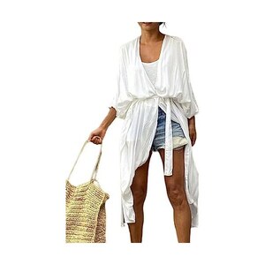 LikeJump Donna Bohémien Vestito Da Spiaggia Maxi Kimono Abito Copricostume Kaftan Bikini Cover Ups 122995191