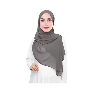 Lain Perla Bolla Chiffon Diamante Strass Scialle Sciarpa Perline Luccicanti Di Alta Qualà Fascia Avvolgente Foulard Hijab Musulmano Sjaal - Foto 4