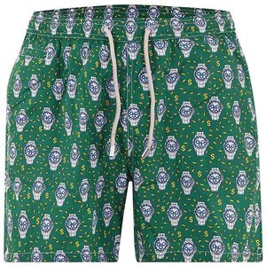 Pantalon En Lin MC2 Saint Barth Taille 2XL - Neuf Avec étiquettes, Couleur Bleu