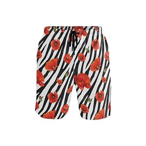 Shorts Mare Poliestere Pantaloncini Da Bagno Uomo Lyle & Scott: Qualità Premium, Fantasia Classica, Vita Elastica Con Cordino, Poliestere Swim Shorts Uomo Fantasia - Foto 7