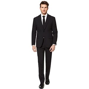 OppoSuits Solid Color Party Suits For Men – Red Devil – Full Suit