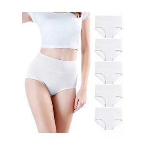 6 Slip culotte da donna Cotonella a vita alta in cotone bi-elastico art