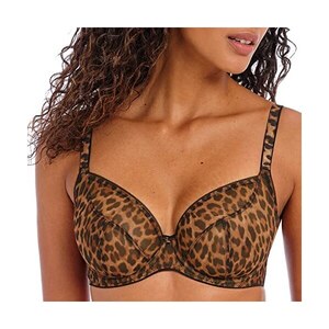 Reggiseno Con Ferretto Rosme Swegmark Eliza Dirndl, Balconcino, Taglie Forti 70-100 D-H, Lettone