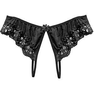 5 Perizoma Donna In Pizzo Sexy - Mutandine Comfort Vita Media, Senza Cuciture | Intimo Elegante E Traspirante - Foto 11