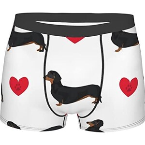 Choomomo Boxer Da Uomo Pantaloncini Sportivi Traspiranti Stampata Con Cuore Pantaloni Corti Biancheria Intima Lingerie Maschile Costume Da Bagno - Foto 7