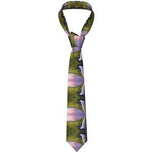 Cravatta Uomo Stampa Renna Di Natale | Elegante Per Feste E Matrimoni - Regalo Compleanno