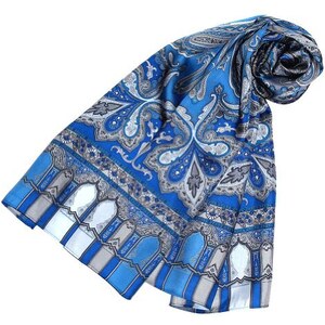 SCIARPA FASCIA ORDITO Copri Viso Bandana Stampa Paisley 100 - Foto 8