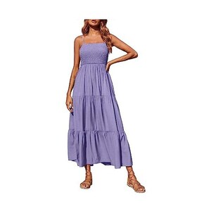 Kinstell Abito Lungo Lungo Da Spiaggia Da Donna 2023 Estivo Boho Senza Maniche Con Spalline Sottili Smock Scollo Quadrato Volant Una Linea Da Spiaggia Lungo Verde L 124871680 Kinstell Abito Lungo Lungo Da Spiaggia Da Donna 2023 Estivo Boho Senza Maniche Con Spalline Sottili Smock Scollo Quadrato Volant Una Linea Da Spiaggia Lungo Verde L 124871680