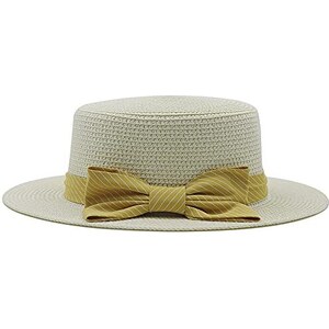 Montecarduo Cappello di Paglia da Donna - Cappello di Paglia con Fiocco ...