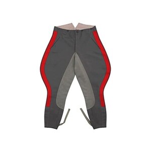 Pantaloni Equitazione HKM Lauria Garrelli Yvonne Estate – Grigio/nero, Completo Di Stivali, Taglia Donna