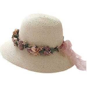 Montecarduo Cappello di Paglia da Donna - Cappello Estivo di Paglia A ...