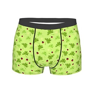 FNKDOR Boxer Uomo Colorato Vita Elastica - Tessuto Raso Lucido - Comodi E Traspiranti - 5