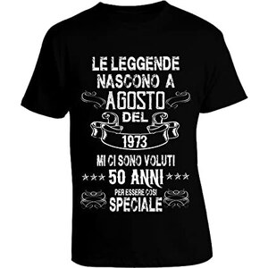 Magliette a tema compleanno di 50 anni | Motivi esclusivi